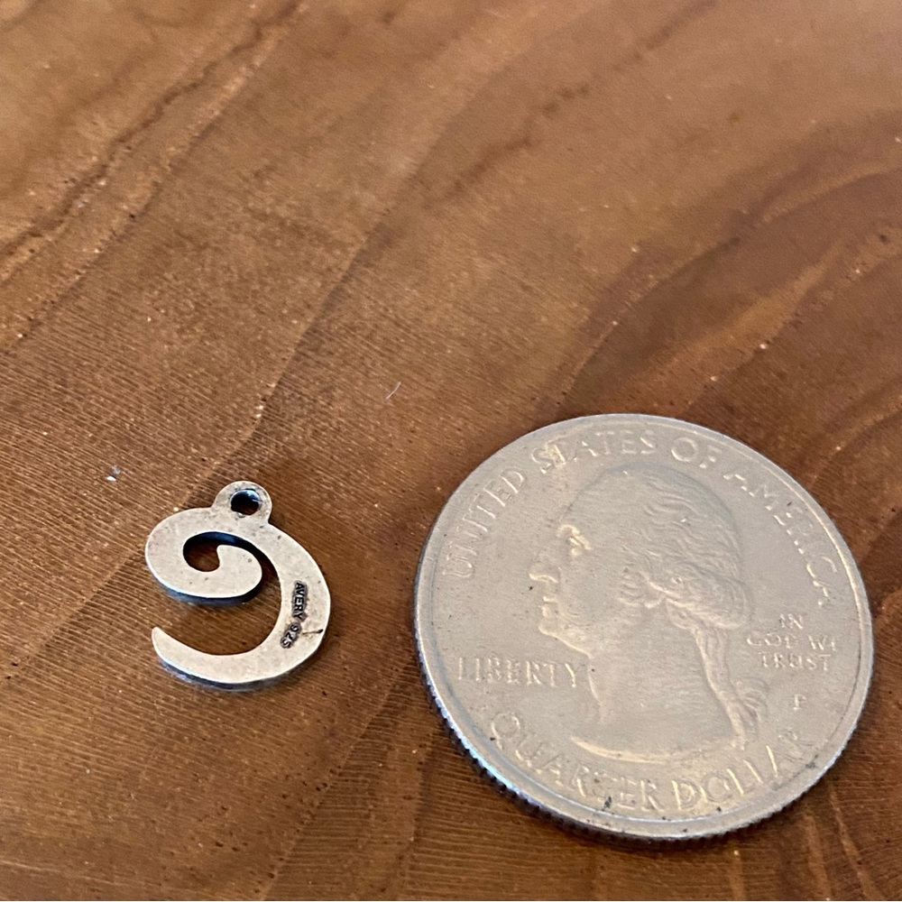 James Avery Letter C Script Initial Charm - image 2